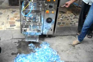 mineral water pouch packing machine | Rushi Ion Exchange