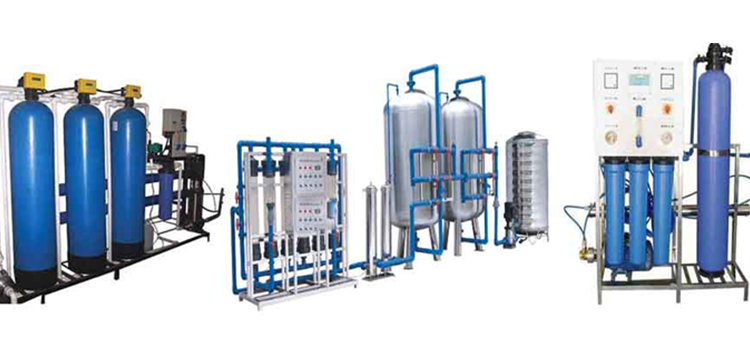 water softening plant